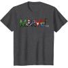 imageMarvel Avengers Character Text Portrait TShirtDark Heather Grey