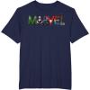 imageMarvel Avengers Character Text Portrait TShirtNavy Blue