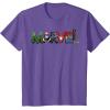 imageMarvel Avengers Character Text Portrait TShirtPurple Heather