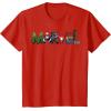 imageMarvel Avengers Character Text Portrait TShirtRed
