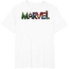 imageMarvel Avengers Character Text Portrait TShirtWhite