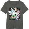 imageMarvel Avengers Family Vacation Trip Travel Line Art TShirtAsphalt Grey
