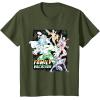 imageMarvel Avengers Family Vacation Trip Travel Line Art TShirtOlive Green