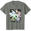 imageMarvel Avengers Family Vacation Trip Travel Line Art TShirtOlive Heather