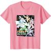 imageMarvel Avengers Family Vacation Trip Travel Line Art TShirtPink