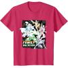 imageMarvel Avengers Family Vacation Trip Travel Line Art TShirtRed Heather