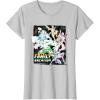 imageMarvel Avengers Family Vacation Trip Travel Line Art TShirtSilver Grey