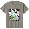 imageMarvel Avengers Family Vacation Trip Travel Line Art TShirtSlate Grey