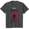 imageMarvel Avengers Game Black Widow Super Spy TShirtDark Heather Grey