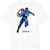 imageMarvel Avengers Game Captain America Silhouette Fill TShirtWhite