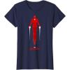 imageMarvel Avengers Game Iron Man Silhouette TShirtNavy Blue