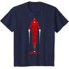 imageMarvel Avengers Game Iron Man Silhouette TShirtNavy Blue