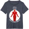 imageMarvel Avengers Game Iron Man The Invincible TShirtHeather Blue