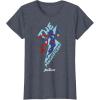 imageMarvel Avengers Game Ms Marvel The Magnificent TShirtHeather Blue
