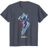 imageMarvel Avengers Game Ms Marvel The Magnificent TShirtHeather Blue
