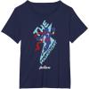 imageMarvel Avengers Game Ms Marvel The Magnificent TShirtNavy Blue