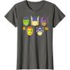 imageMarvel Avengers Halloween Retro Vintage Masks Costume TShirtAsphalt Grey