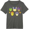 imageMarvel Avengers Halloween Retro Vintage Masks Costume TShirtAsphalt Grey