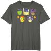 imageMarvel Avengers Halloween Retro Vintage Masks Costume TShirtAsphalt Grey