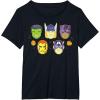 imageMarvel Avengers Halloween Retro Vintage Masks Costume TShirtBlack