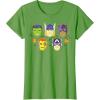 imageMarvel Avengers Halloween Retro Vintage Masks Costume TShirtGrass Green