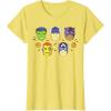 imageMarvel Avengers Halloween Retro Vintage Masks Costume TShirtLemon Yellow