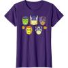 imageMarvel Avengers Halloween Retro Vintage Masks Costume TShirtPurple