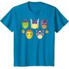 imageMarvel Avengers Halloween Retro Vintage Masks Costume TShirtSapphire Blue