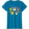 imageMarvel Avengers Halloween Retro Vintage Masks Costume TShirtSapphire Blue