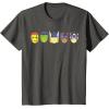 imageMarvel Avengers Halloween Retro Vintage Masks Lineup TShirtAsphalt Grey