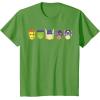imageMarvel Avengers Halloween Retro Vintage Masks Lineup TShirtGrass Green