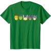 imageMarvel Avengers Halloween Retro Vintage Masks Lineup TShirtKelly Green
