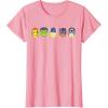 imageMarvel Avengers Halloween Retro Vintage Masks Lineup TShirtPink