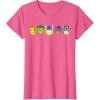 imageMarvel Avengers Halloween Retro Vintage Masks Lineup TShirtPink Heather