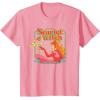 imageMarvel Avengers Scarlet Witch Wanda Hero Vibes Comic Retro TShirtPink