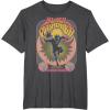 imageMarvel Black Panther Vintage 70s Poster Style TShirtDark Heather Grey