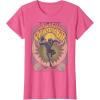 imageMarvel Black Panther Vintage 70s Poster Style TShirtPink Heather