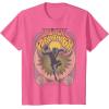 imageMarvel Black Panther Vintage 70s Poster Style TShirtPink Heather