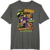 imageMarvel Captain America Halloween Werewolf Beware Capwolf TShirtAsphalt Grey
