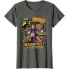 imageMarvel Captain America Halloween Werewolf Beware Capwolf TShirtAsphalt Grey