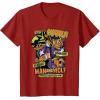 imageMarvel Captain America Halloween Werewolf Beware Capwolf TShirtCranberry Red