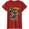 imageMarvel Captain America Halloween Werewolf Beware Capwolf TShirtCranberry Red