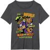 imageMarvel Captain America Halloween Werewolf Beware Capwolf TShirtDark Heather Grey