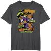 imageMarvel Captain America Halloween Werewolf Beware Capwolf TShirtDark Heather Grey