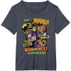 imageMarvel Captain America Halloween Werewolf Beware Capwolf TShirtHeather Blue