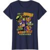imageMarvel Captain America Halloween Werewolf Beware Capwolf TShirtNavy Blue
