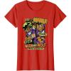 imageMarvel Captain America Halloween Werewolf Beware Capwolf TShirtRed
