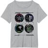 imageMarvel Comics Avengers Find Your Power Icons TShirtHeather Grey