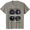 imageMarvel Comics Avengers Find Your Power Icons TShirtSlate Grey