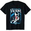 imageMarvel Comics Retro Classic Venom Lurking Bust Portrait TShirtBlack